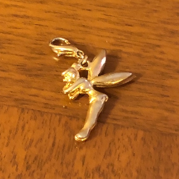 Ladies gold and ruby red fairy charm - Picture 3 of 4